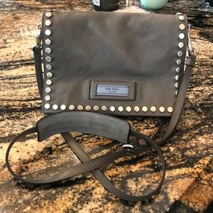 Prada Etiquette Studded Shoulder Bag